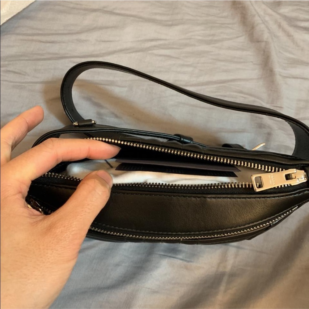 Prada Diagramme Leather belt bag - Picture 5 of 8